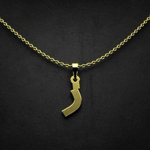 گردنبند طلا 18 عیار زنانه گالری طلا توسطی مدل حرف ز کد 139750