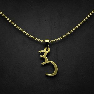 گردنبند طلا 18 عیار زنانه گالری طلا توسطی مدل حرف س کد db9d74