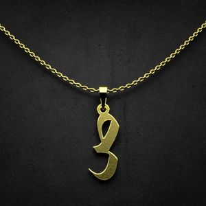 گردنبند طلا 18 عیار زنانه گالری طلا توسطی مدل حرف ص کد 95e60d