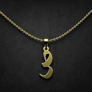 گردنبند طلا 18 عیار زنانه گالری طلا توسطی مدل حرف ص کد f0e4af