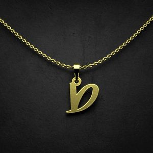 گردنبند طلا 18 عیار زنانه گالری طلا توسطی مدل حرف ط کد ea669d