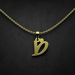گردنبند طلا 18 عیار زنانه گالری طلا توسطی مدل حرف ظ کد 9aac56