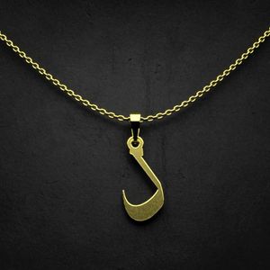 گردنبند طلا 18 عیار زنانه گالری طلا توسطی مدل حرف ل کد 032784
