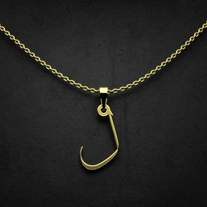 گردنبند طلا 18 عیار زنانه گالری طلا توسطی مدل حرف ل کد 0eea1b