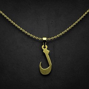 گردنبند طلا 18 عیار زنانه گالری طلا توسطی مدل حرف ل کد 4119b7