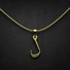 گردنبند طلا 18 عیار زنانه گالری طلا توسطی مدل حرف ل کد 4e6eb9