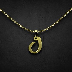 گردنبند طلا 18 عیار زنانه گالری طلا توسطی مدل حرف ل کد ca9d63