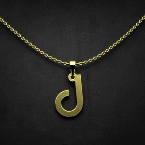 گردنبند طلا 18 عیار زنانه گالری طلا توسطی مدل حرف ل کد e259af