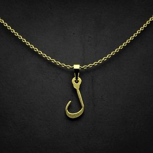 گردنبند طلا 18 عیار زنانه گالری طلا توسطی مدل حرف ل کد fb6eee