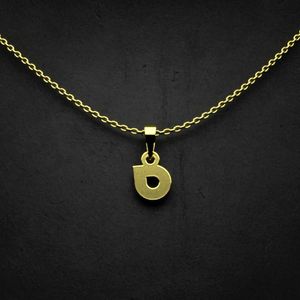 گردنبند طلا 18 عیار زنانه گالری طلا توسطی مدل حرف ه کد b6f731