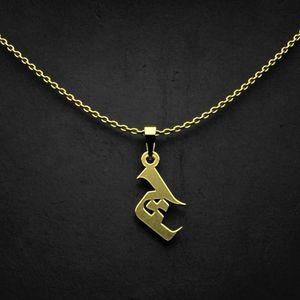 گردنبند طلا 18 عیار زنانه گالری طلا توسطی مدل حرف چ کد 5d36d5