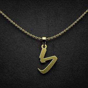 گردنبند طلا 18 عیار زنانه گالری طلا توسطی مدل حرف گ کد 94f4e1