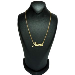 گردنبند نقره زنانه آی جواهر طرح آتنا کد n636
