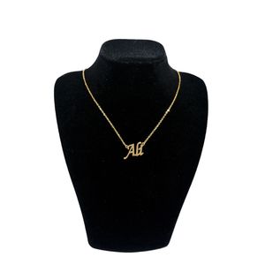 گردنبند نقره زنانه آی جواهر طرح علی کد n611