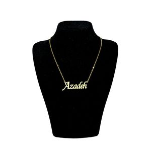 گردنبند نقره زنانه آی جواهر مدل آزاده کد n643