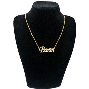 گردنبند نقره زنانه آی جواهر مدل باران کد n653