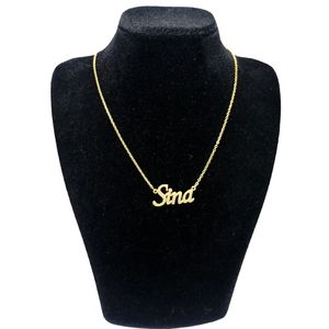 گردنبند نقره زنانه آی جواهر مدل سینا کد n941