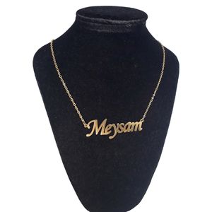 گردنبند نقره زنانه آی جواهر مدل میثم کد n795