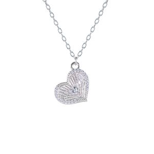 گردنبند نقره زنانه اقلیمه کد gn350