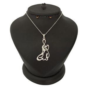 گردنبند نقره زنانه ترمه 1 طرح سارا کد mas 00812