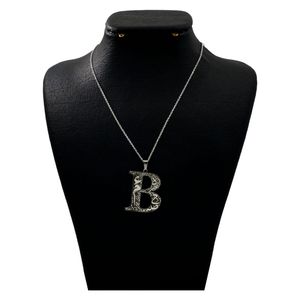 گردنبند نقره زنانه دلی جم طرح b کد d 662