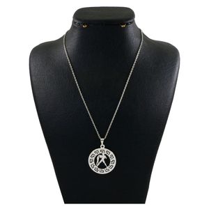 گردنبند نقره زنانه دلی جم طرح ماه بهمن کد d 624