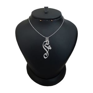 گردنبند نقره زنانه لیردا مدل اسم هستی کد 0366 mhr