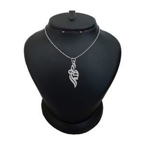 گردنبند نقره زنانه لیردا مدل اسم ویدا کد 0356 mhr