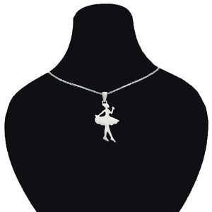 گردنبند نقره زنانه مدل dvz g116