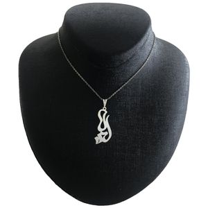 گردنبند نقره زنانه مدل اسم لیلا کد g301