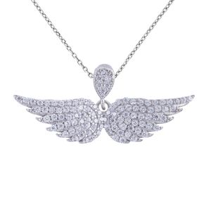 گردنبند نقره زنانه مدل بال فرشته m140