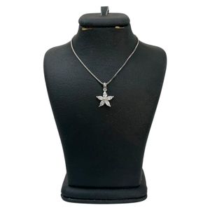 گردنبند نقره زنانه مدل ماهلی