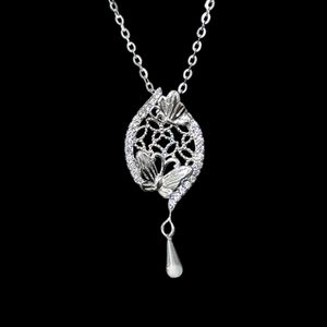 گردنبند نقره زنانه مدل پروانه کد 599085