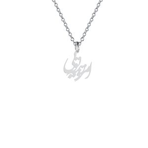 گردنبند نقره زنانه هایکا مدل امروز همه تویی کد n.ha2 421