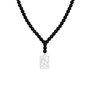 گردنبند نقره زنانه هایکا مدل برگ کد n.ha1 681