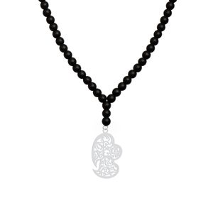 گردنبند نقره زنانه هایکا مدل قلب n.ha1   390