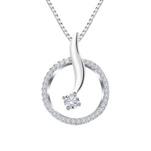 گردنبند نقره زنانه کوبیک مدل qp 4707