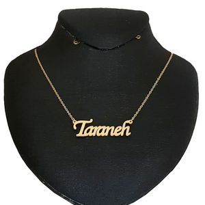 گردنبند نقره طرح ترانه مدل termehsilver 195