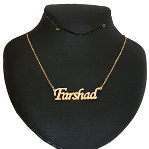 گردنبند نقره طرح فرشاد مدل termehsilver 189