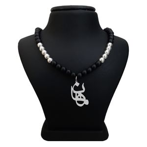 گردنبند نقره مردانه ترمه ۱ مدل ماهان کد ma 1662