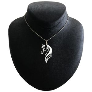 گردنبند نقره مردانه مدل اسب ترکمن کد g 181