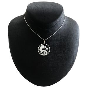 گردنبند نقره مردانه مدل مورتال کمبد کد a 55