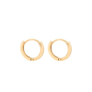 گوشواره حلقه ای طلا 18 عیار زنانه بان گالری مدل کلیپسی بیسیک