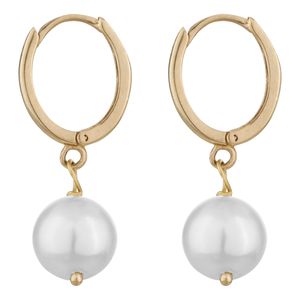 گوشواره حلقه ای طلا 18 عیار زنانه فرمانیان گالری مدل h124