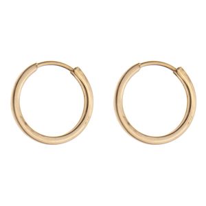 گوشواره حلقه ای طلا 18 عیار زنانه مایا ماهک مدل me1195