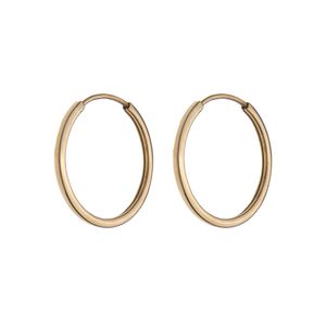 گوشواره حلقه ای طلا 18 عیار زنانه مایا ماهک مدل me1196