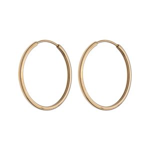 گوشواره حلقه ای طلا 18 عیار زنانه مایا ماهک مدل me1197