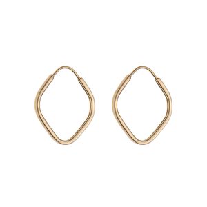 گوشواره حلقه ای طلا 18 عیار زنانه مایا ماهک مدل me1206