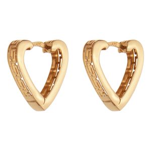 گوشواره حلقه ای طلا 18 عیار زنانه مایا ماهک مدل me1214