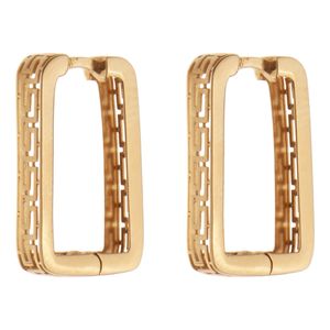 گوشواره حلقه ای طلا 18 عیار زنانه مایا ماهک مدل me1216